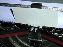 The infamous correction paper