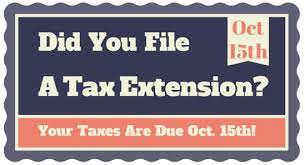 tax extension