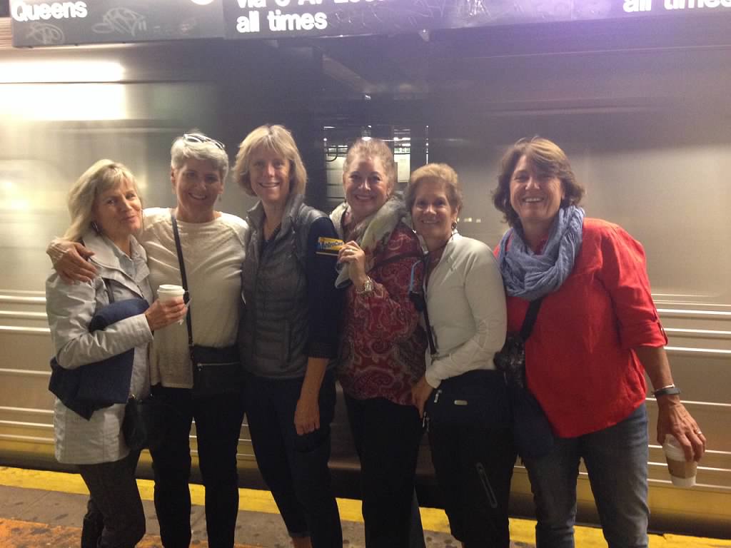 Waiting for the subway