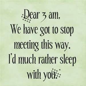 dear 3 a.m