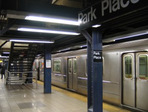 NYC subway train