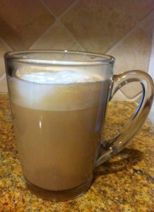 latte in mug