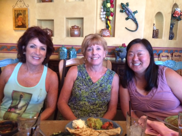 Patty, Shelley and Hilary