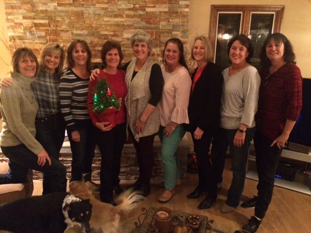 The girls at Xmas 2017