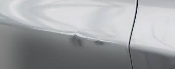 car door dent