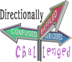 Directionally challenged