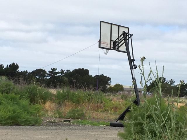 view of basketball hoop 2