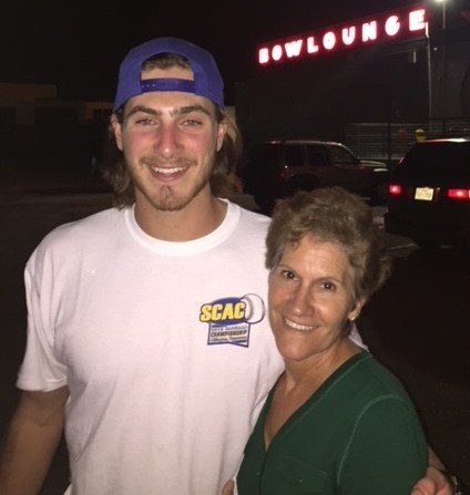 Martin and me bowling